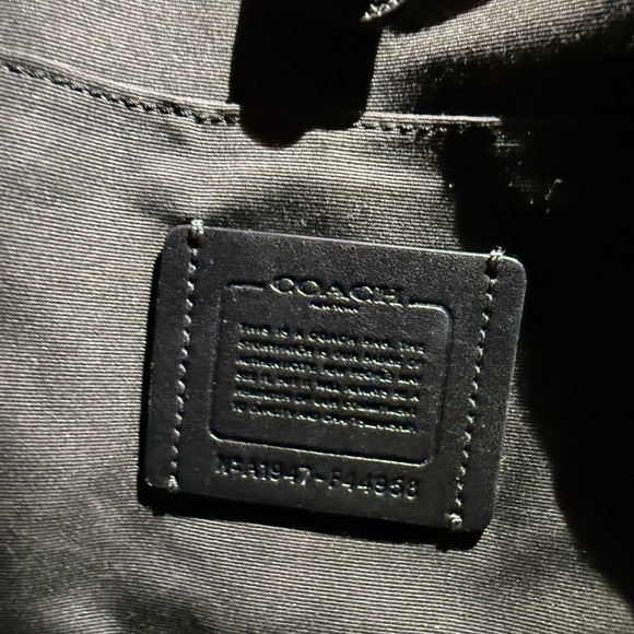 Coach Midnight Black Satchel - Picture 8 of 9